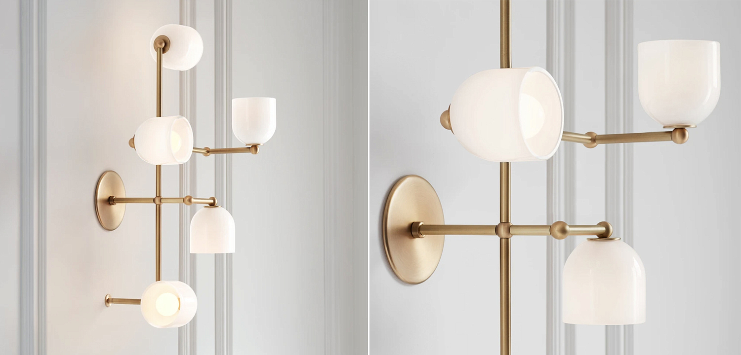 Бра Edie Sconce white Бра Edie Sconce white - Loft-Concept в Костроме