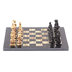 Шахматы настольные из натурального камня Оникс Decorative Thematic Chess варинант исполнения - 1 | Loft Concept в Костроме