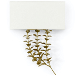 Бра Brass Eucalyptus Branches Lampshade Wall Lamp варинант исполнения - 1 | Loft Concept в Костроме