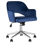 Кресло для компьютерного стола Veloury Blue варинант исполнения - 1 | Loft Concept в Костроме