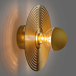 Бра в виде металлического диска Amadis Gold Wall Lamp варинант исполнения - 6 | Loft Concept в Костроме