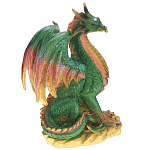 Декоративная статуэтка Дракон Green Orange Dragon Statuette варинант исполнения - 1 | Loft Concept в Костроме