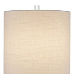 Настольная лампа с высоким тканевым абажуром Cracked Base варинант исполнения - 2 | Loft Concept в Костроме