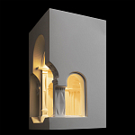 Встраиваемый в стену гипсовый светильник под покраску с арками и рельефными колоннами Antiquity Athena варинант исполнения - 5 | Loft Concept в Костроме