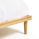 Кровать из массива дуба с пружинным блоком Mateta варинант исполнения - 7 | Loft Concept в Костроме