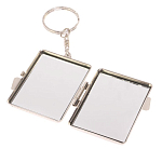 Зеркало брелок складное двухстороннее из натурального камня Малахит Stone Mirrors варинант исполнения - 3 | Loft Concept в Костроме