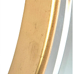 Зеркало в золотой деревянной раме Riviera варинант исполнения - 1 | Loft Concept в Костроме