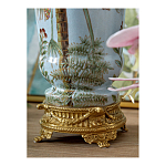 Ваза из фарфора с бронзовыми элементами Tropical Garden варинант исполнения - 5 | Loft Concept в Костроме