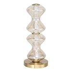 Настольная лампа светодиодная с волнообразным плафоном Amphora of Light варинант исполнения - 2 | Loft Concept в Костроме