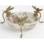 Блюдо фарфоровое Полет стрекоз Jita варинант исполнения - 2 | Loft Concept в Костроме