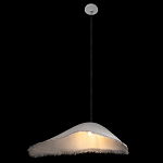 Подвесной светильник с асимметричным волнообразным абажуром и фактурной бахромой по краю Tactile Line варинант исполнения - 5 | Loft Concept в Костроме