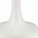 Торшер белый с тканевым абажуром на деревянном основании Graceful Silhouette варинант исполнения - 1 | Loft Concept в Костроме