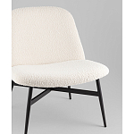 Кресло лаунж Ease белый варинант исполнения - 2 | Loft Concept в Костроме