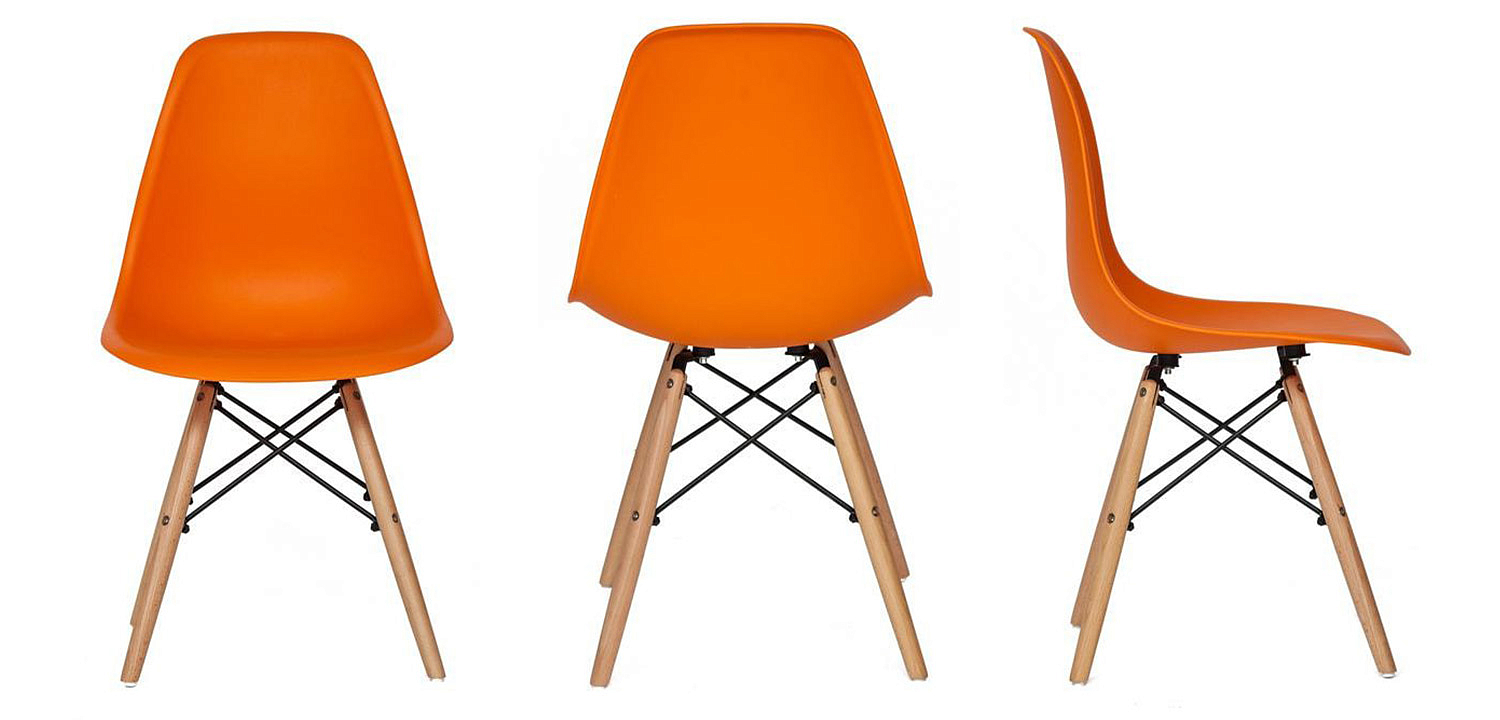 Стул DSW orange Стул DSW orange - Loft-Concept в Костроме