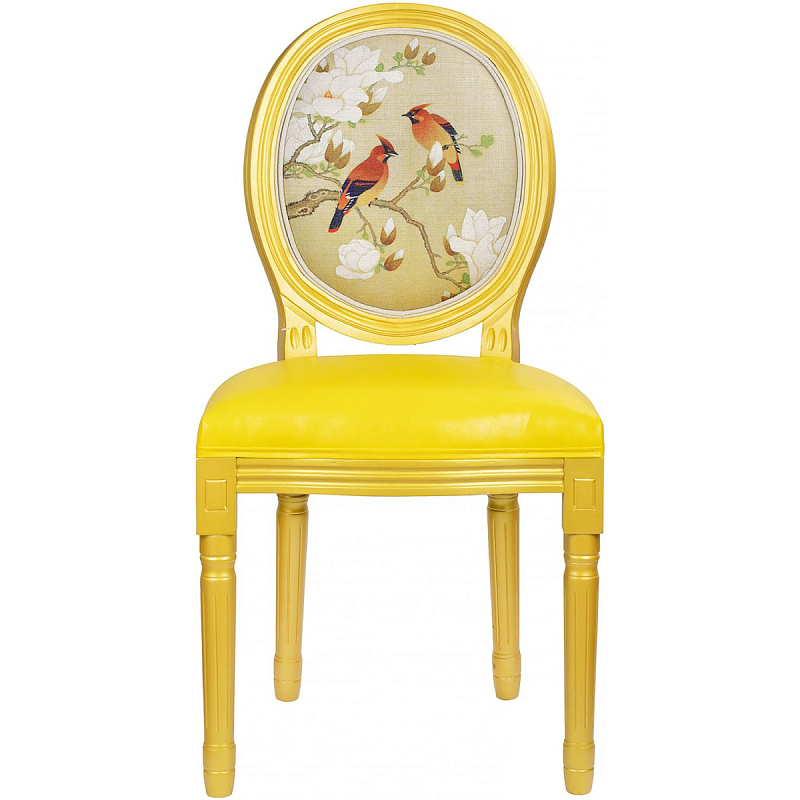 Стул French Juicy yellow Желтый Бежевый Стул French Juicy yellow Желтый Бежевый в Костроме | Loft Concept