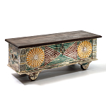 Сундук резной Advaith Carved Antique Chest варинант исполнения - 3 | Loft Concept в Костроме