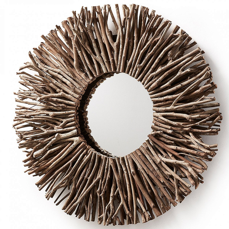 Зеркало Eco Frame Mirror Коричневый Зеркало Eco Frame Mirror Коричневый в Костроме | Loft Concept