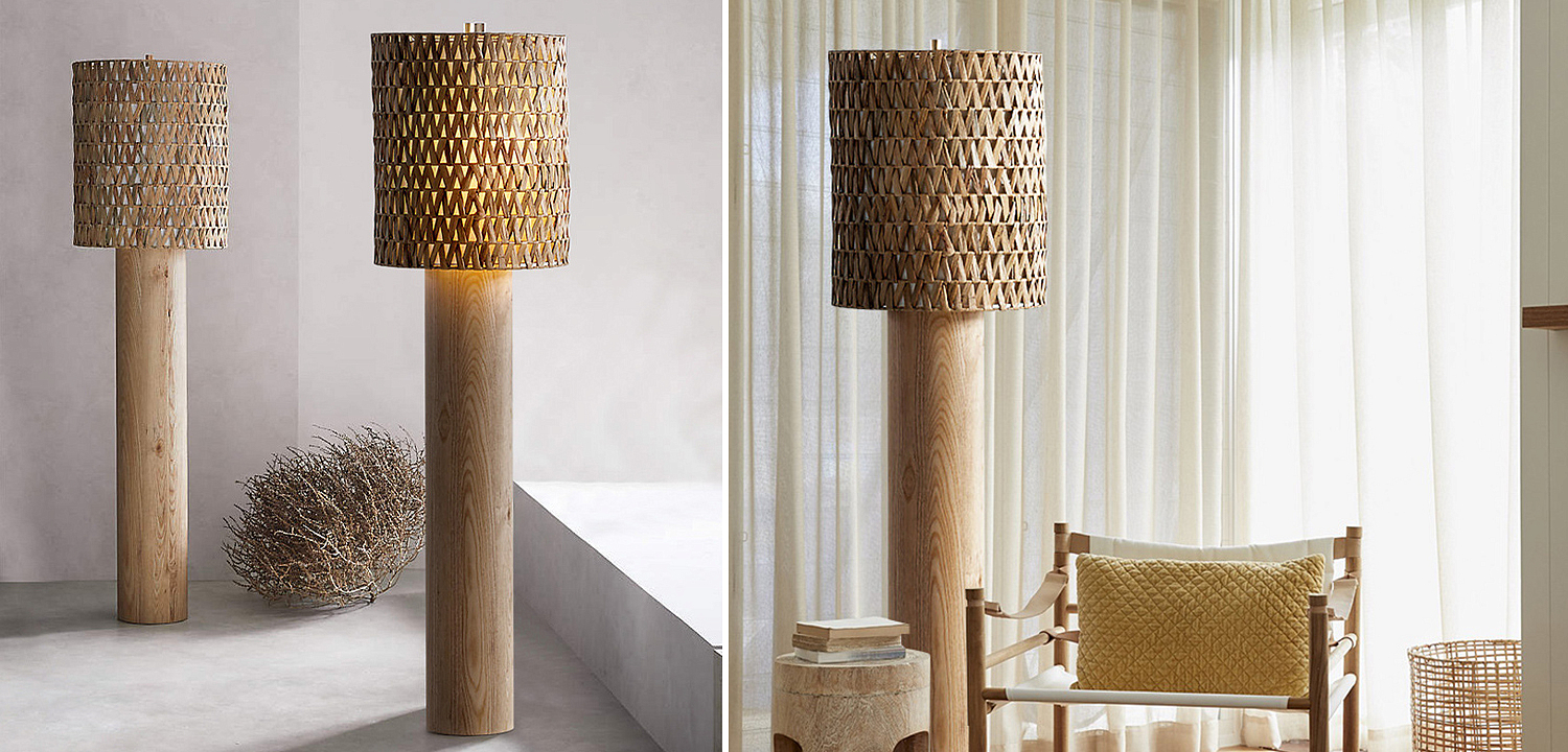 Торшер Wicker Furniture Tenny Floor Lamp Торшер Wicker Furniture Tenny Floor Lamp - Loft-Concept в Костроме