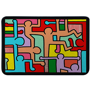 Ковер для прихожей и ванной Keith Haring Rug