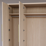 Большой Шкаф Primo Светлый дуб с 3 дверьми и 3 выдвижными ящиками варинант исполнения - 5 | Loft Concept в Костроме