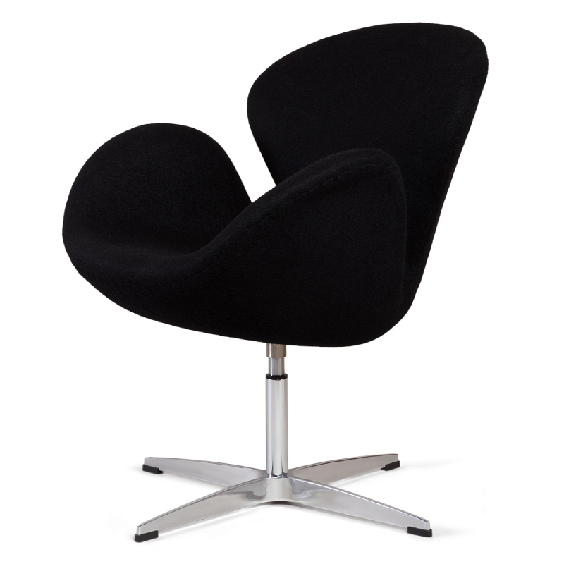 Кресло Swan black Черный Кресло Swan black Черный в Костроме | Loft Concept