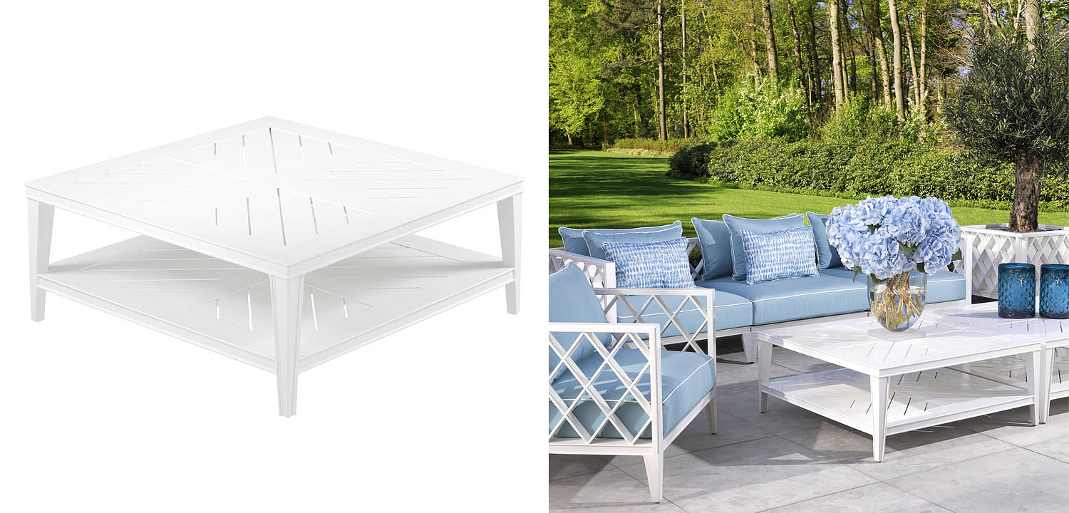 Кофейный стол Eichholtz COFFEE TABLE BELL RIVE SQUARE - Loft-Concept в Костроме