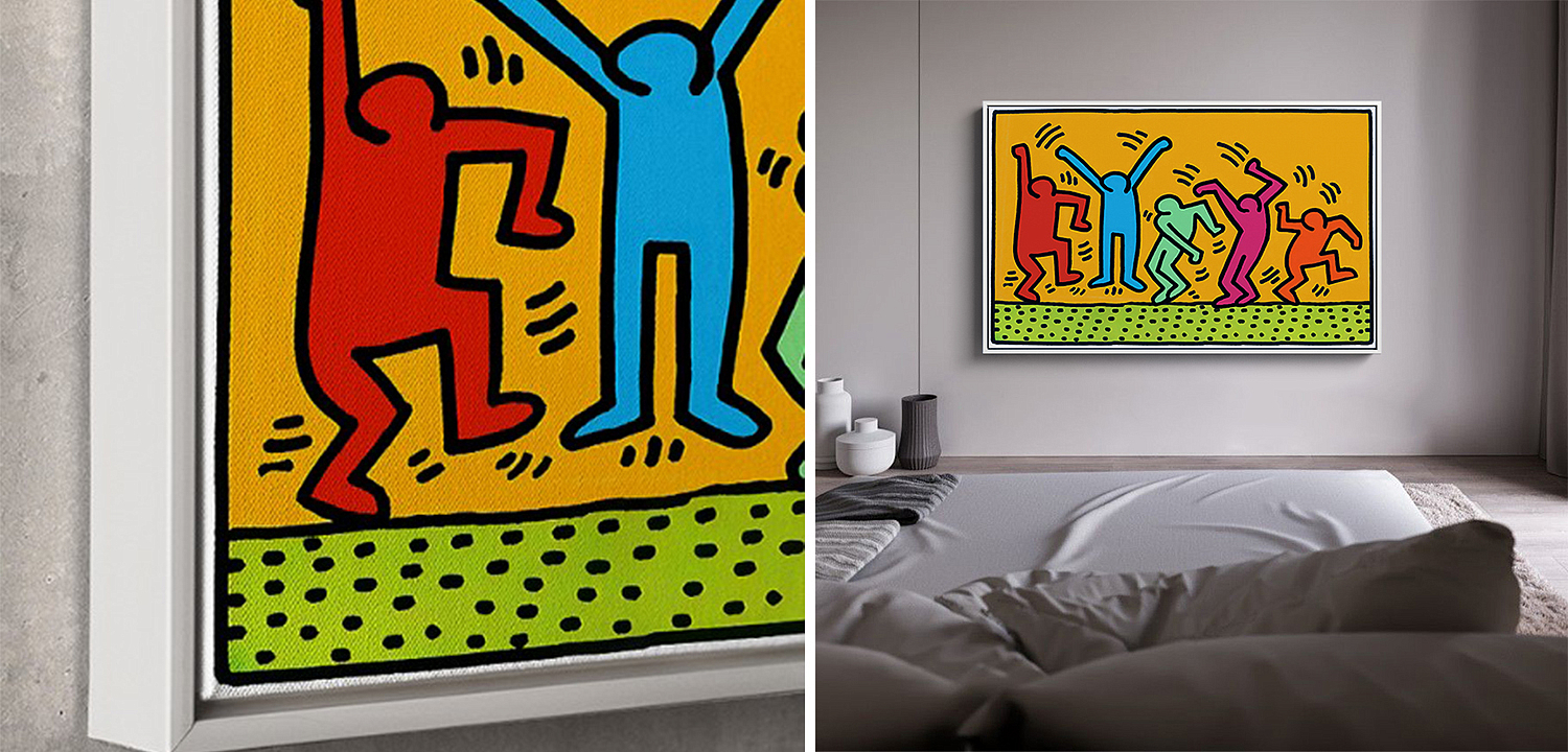 Постер Keith Haring 5 Постер Keith Haring 5 - Loft-Concept в Костроме