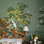 Обои ручная роспись Harpsden blue варинант исполнения - 4 | Loft Concept в Костроме