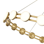 Люстра кольцевая с круглыми светодиодными источниками света Maxine Light варинант исполнения - 10 | Loft Concept в Костроме