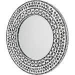 Настенное зеркало Black and white mosaic варинант исполнения - 3 | Loft Concept в Костроме
