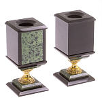 Настольный канцелярский набор из нефрита Apollo варинант исполнения - 4 | Loft Concept в Костроме