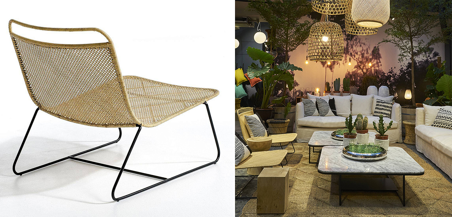 Кресло Lounge Wicker Armchair Кресло Lounge Wicker Armchair - Loft-Concept в Костроме