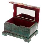 Шкатулка с мозаикой из натуральных камней Stone Casket варинант исполнения - 2 | Loft Concept в Костроме