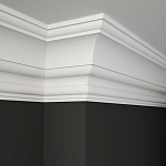 Гладкий карниз KT-17 варинант исполнения - 1 | Loft Concept в Костроме