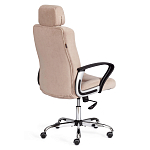 Кресло компьютерное City Chair хром флок варинант исполнения - 3 | Loft Concept в Костроме