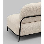 Диван Стоун ткань букле молочный варинант исполнения - 4 | Loft Concept в Костроме