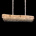 Люстра волнистой формы с каскадом из прозрачного хрусталя Constant Sparks варинант исполнения - 4 | Loft Concept в Костроме