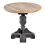 Столик кофейный с резным античным узором Antique Engraving варинант исполнения - 1 | Loft Concept в Костроме