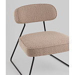 Кресло лаунж Kate букле капучино варинант исполнения - 2 | Loft Concept в Костроме