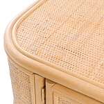 ТВ-тумба из плетеного ротанга Simone Rattan TV Stand варинант исполнения - 6 | Loft Concept в Костроме