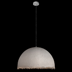 Подвесной светильник в форме купола белого цвета с ажурной бахромой Tactile Line варинант исполнения - 8 | Loft Concept в Костроме