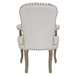 Кресло с изображением сакуры Aubrey Classical Armchair beige flax варинант исполнения - 2 | Loft Concept в Костроме