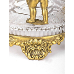 Чаша на бронзовых ножках с тремя ангелами Eden Garden варинант исполнения - 3 | Loft Concept в Костроме