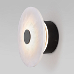 Бра светодиодный с мраморным рассеивателем черный  варинант исполнения - 2 | Loft Concept в Костроме