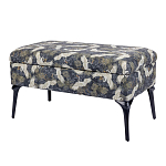 Банкетка с принтом из журавлей Crane варинант исполнения - 2 | Loft Concept в Костроме