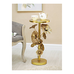Столик приставной из металла с основанием в виде цветочной композиции Flower Arrangement Table варинант исполнения - 5 | Loft Concept в Костроме