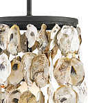 Подвесной светильник с подвесками из устричных раковин Sea Ravens варинант исполнения - 1 | Loft Concept в Костроме