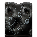 Кресло "Умный Умник" Rick and Morty graffiti chair натуральная кожа  варинант исполнения - 5 | Loft Concept в Костроме