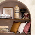 Ваза декоративная из натурального плетеного бамбука Bamboo Decor 42 варинант исполнения - 5 | Loft Concept в Костроме