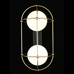 Бра настенное с 2 белыми плафонами Karina варинант исполнения - 1 | Loft Concept в Костроме